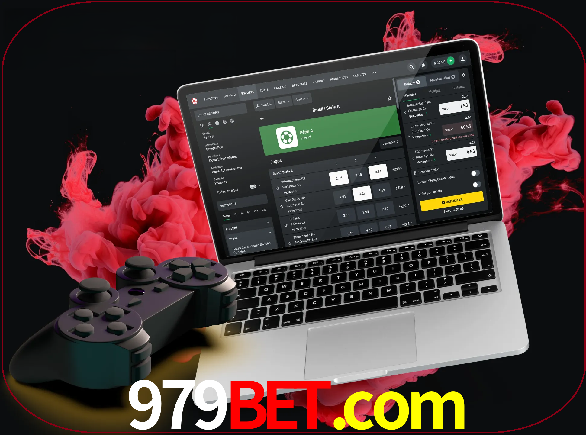 Visite a secção especial de jogos de vídeo em 979bet para descobrir em que jogos pode apostar e ganhar muito dinheiro.