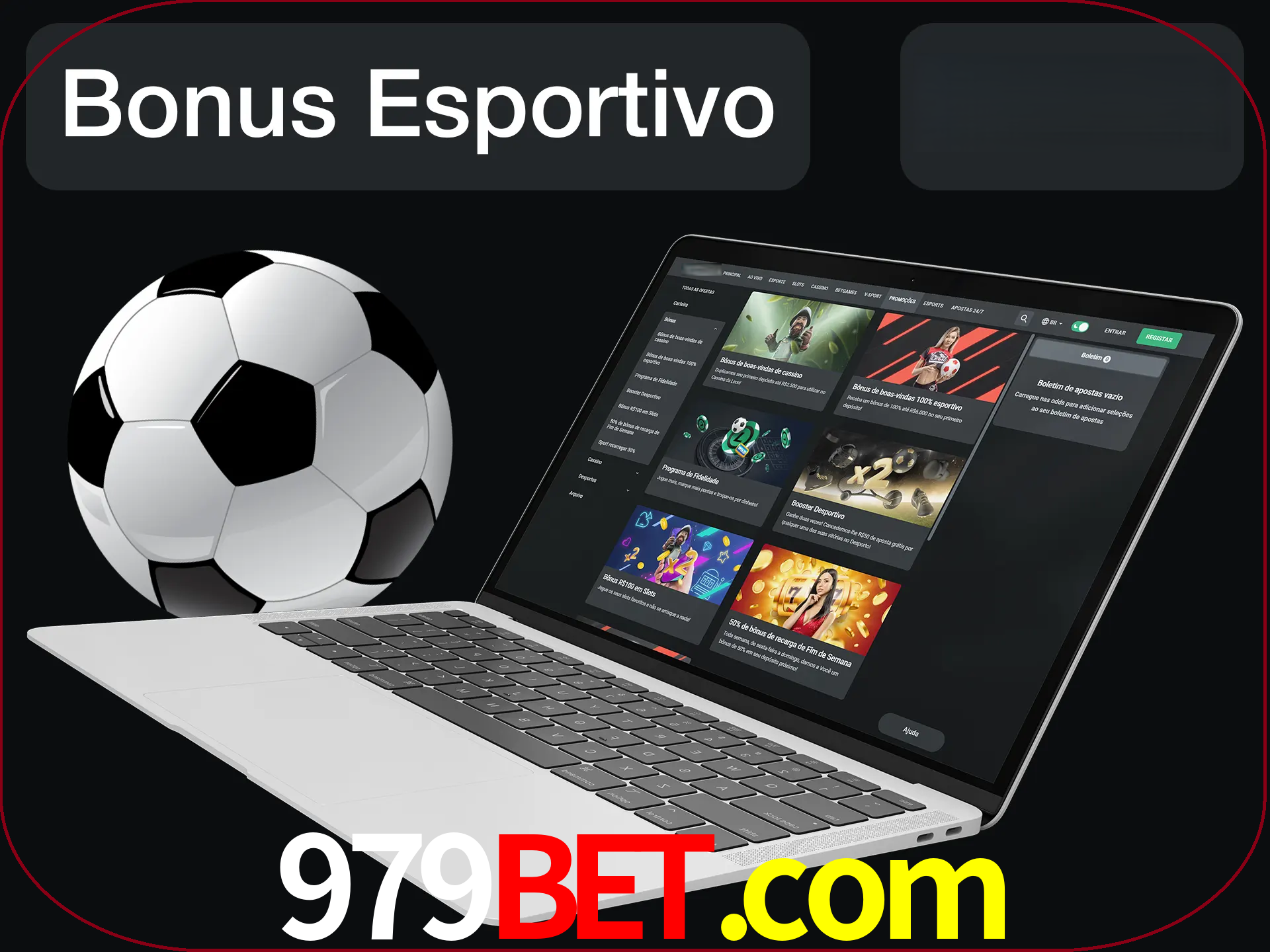 Antes de começar a apostar, use o bônus esportivo.